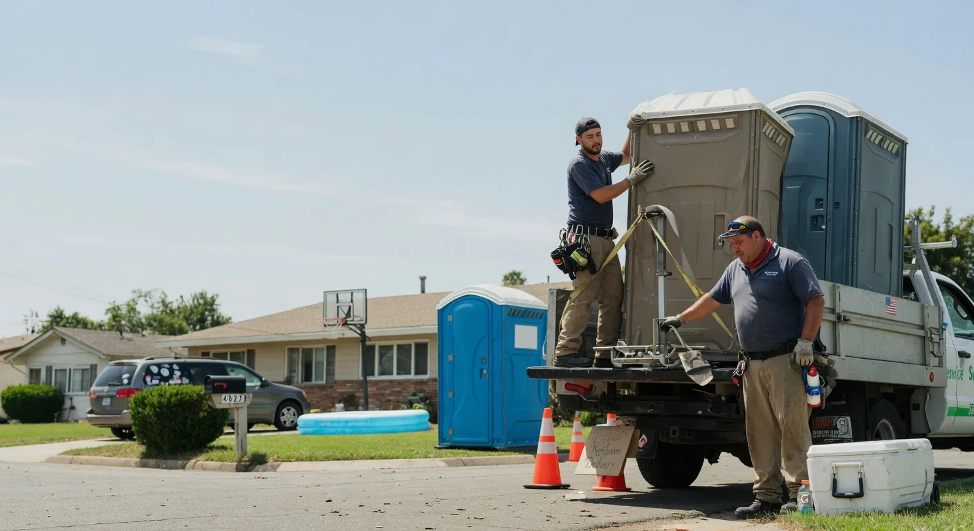 Porta Potty Rental in Hodgen, OK near me